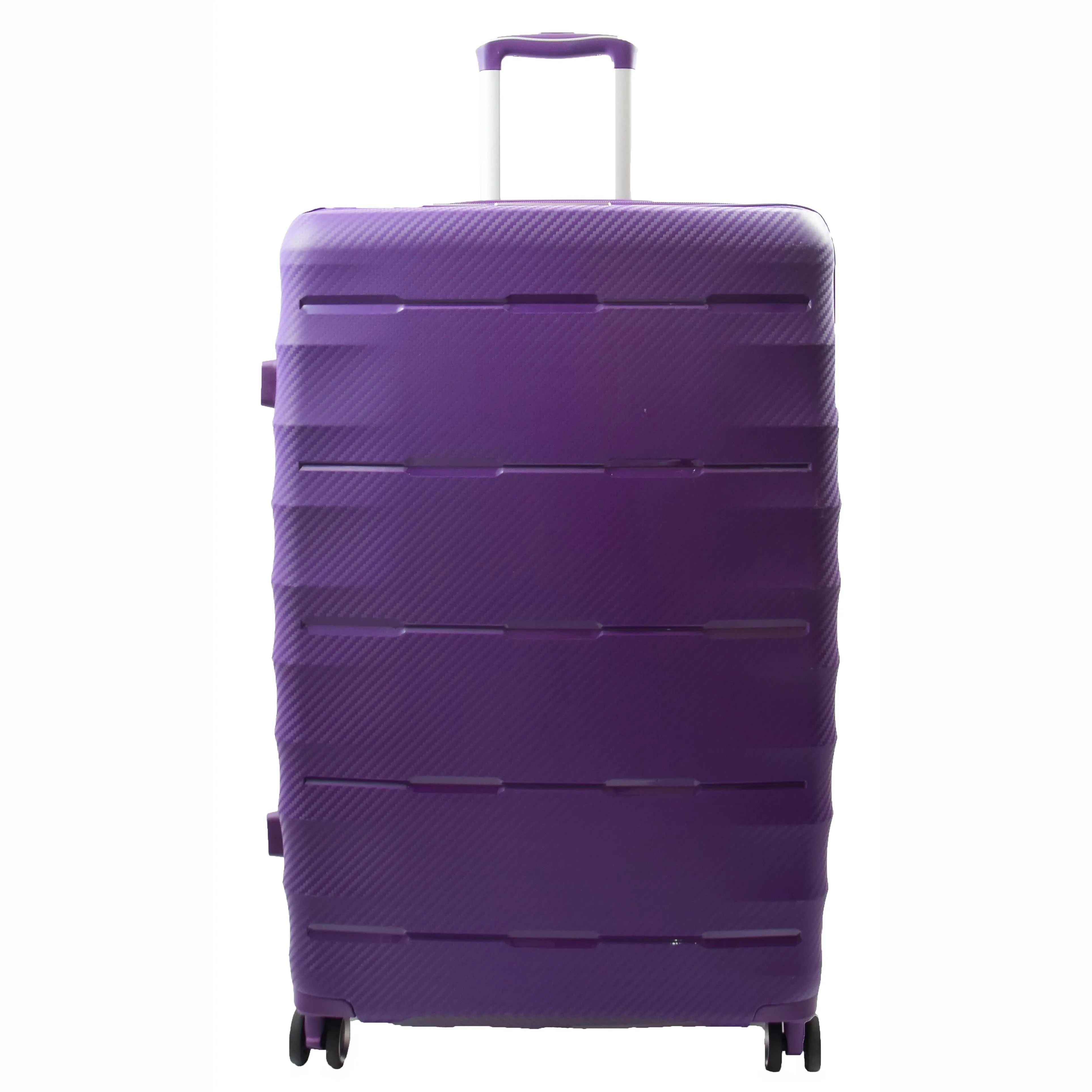 8 Wheel Spinner Luggage Expandable Arcturus Purple