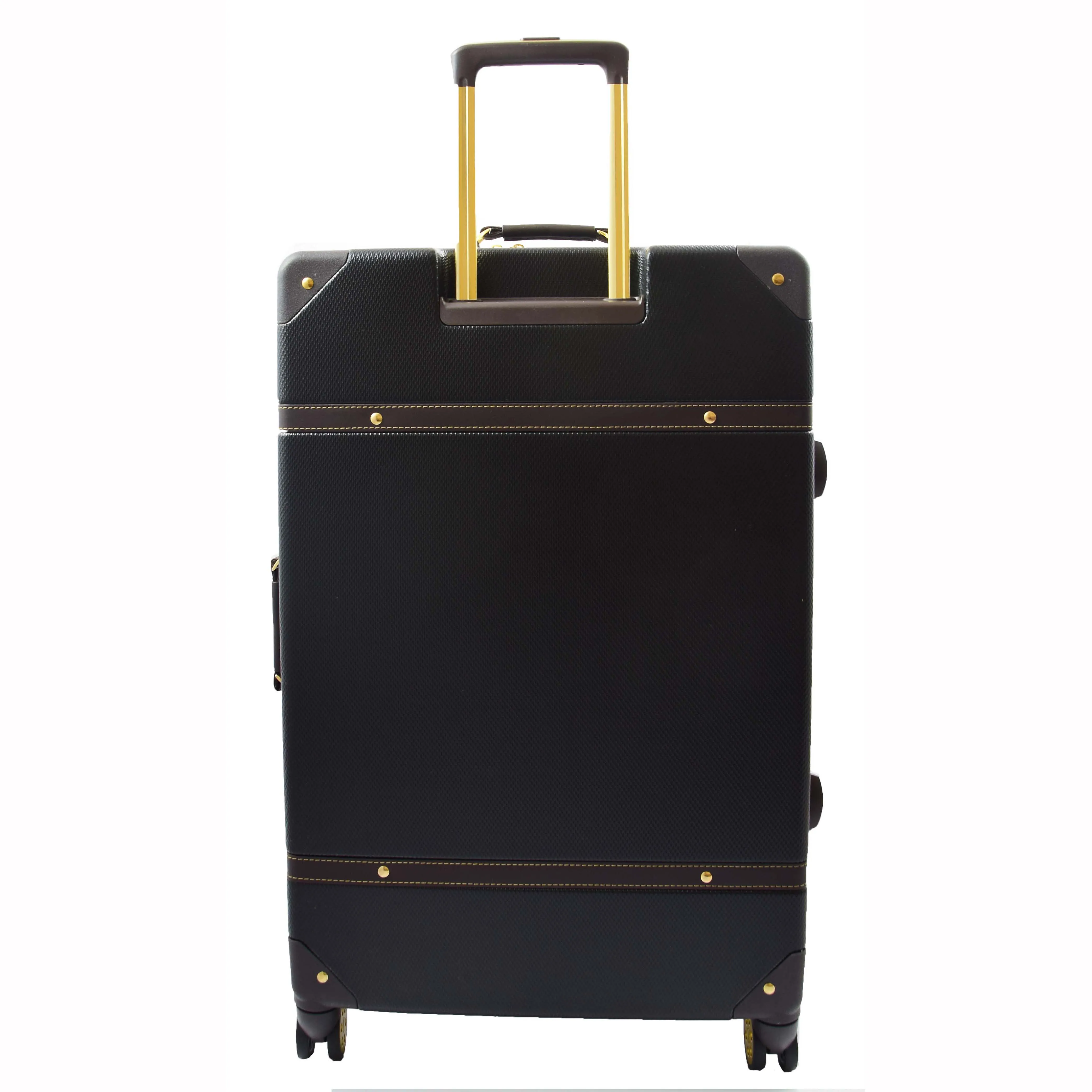 8 Wheel Spinner Travel Luggage’s London Black