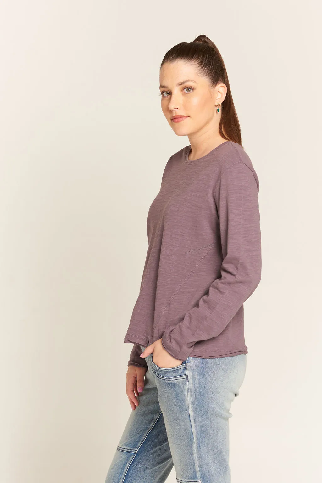 Alexis Tee Charcoal