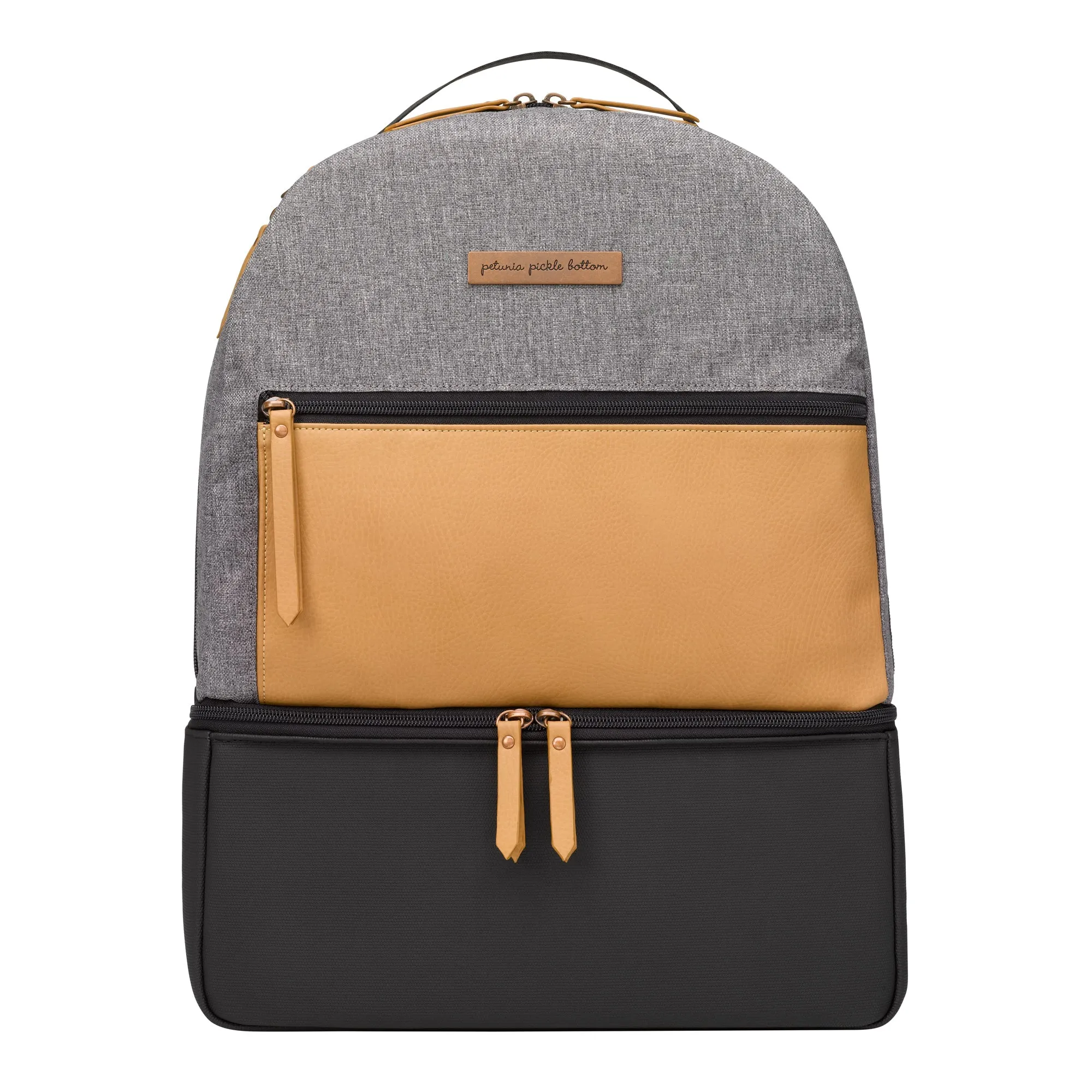 Axis Backpack in Graphite/Camel