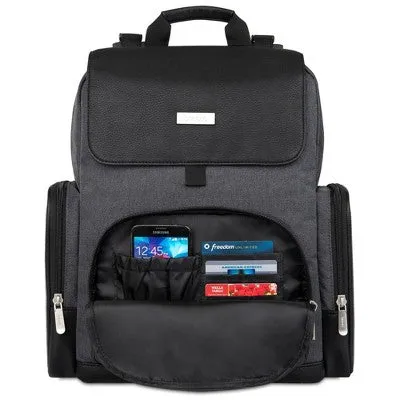 Baby Brezza Dante Back Pack Diaper Bag - Black