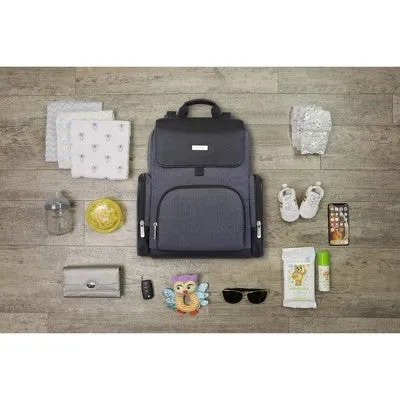 Baby Brezza Dante Back Pack Diaper Bag - Black
