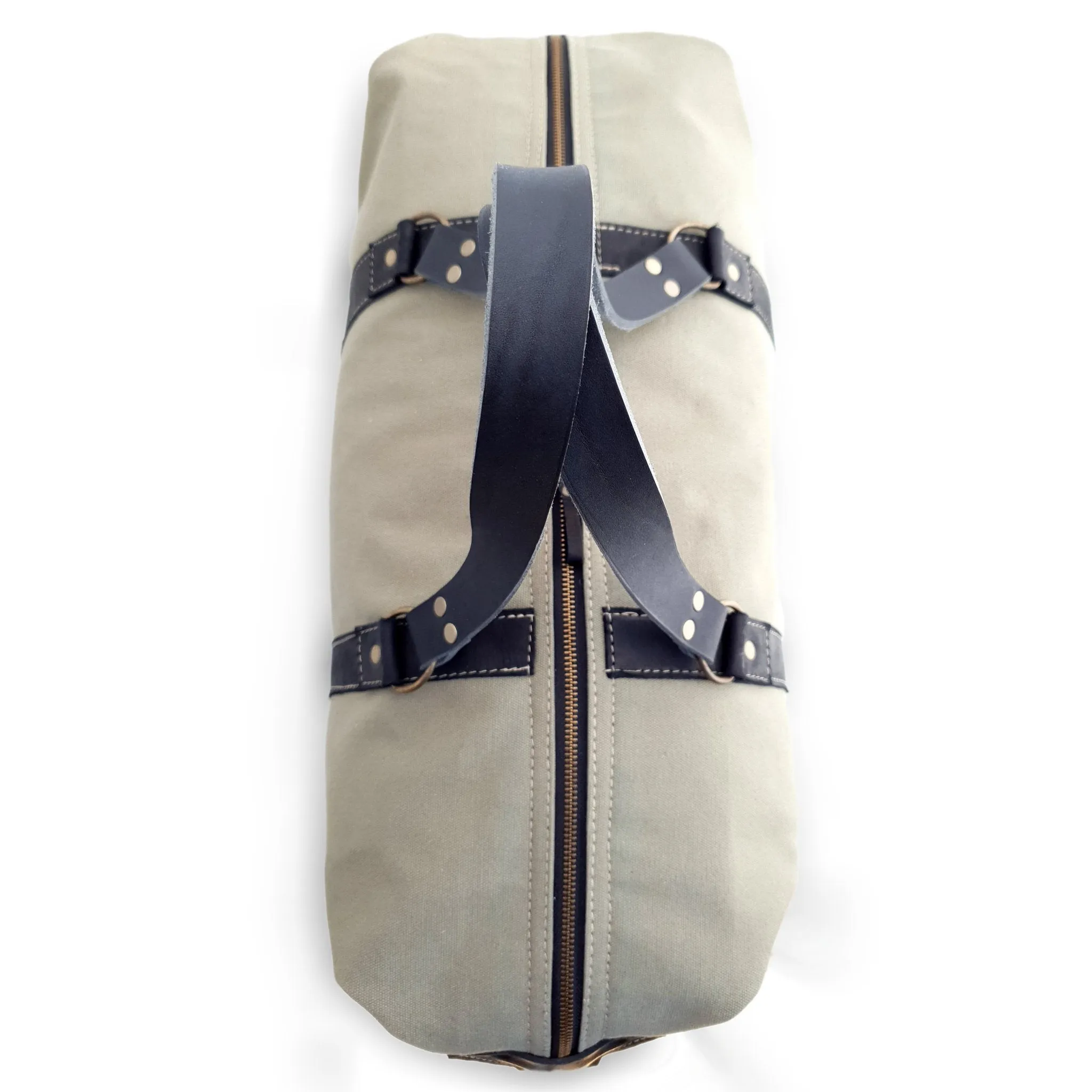 Bark And Mill Canvas Travel Bag | Olive