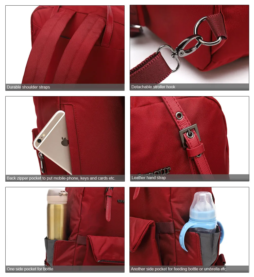 Bebamour Women Fashion Backpack Anti-Theft Rucksack Casual Daypack with Leather Handle for Women Travel School Backpack