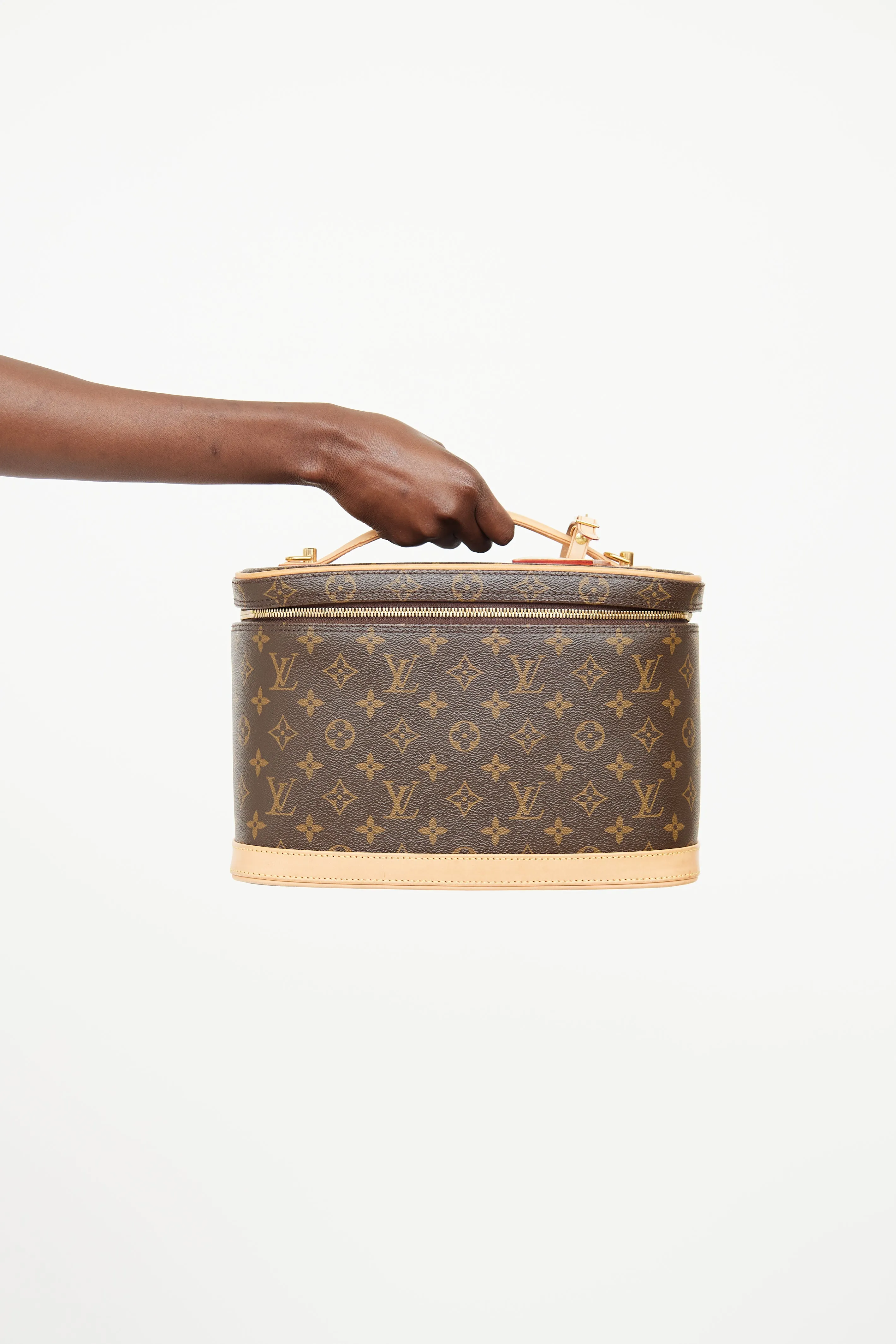 Brown 2012 Monogram Nice Vanity Case