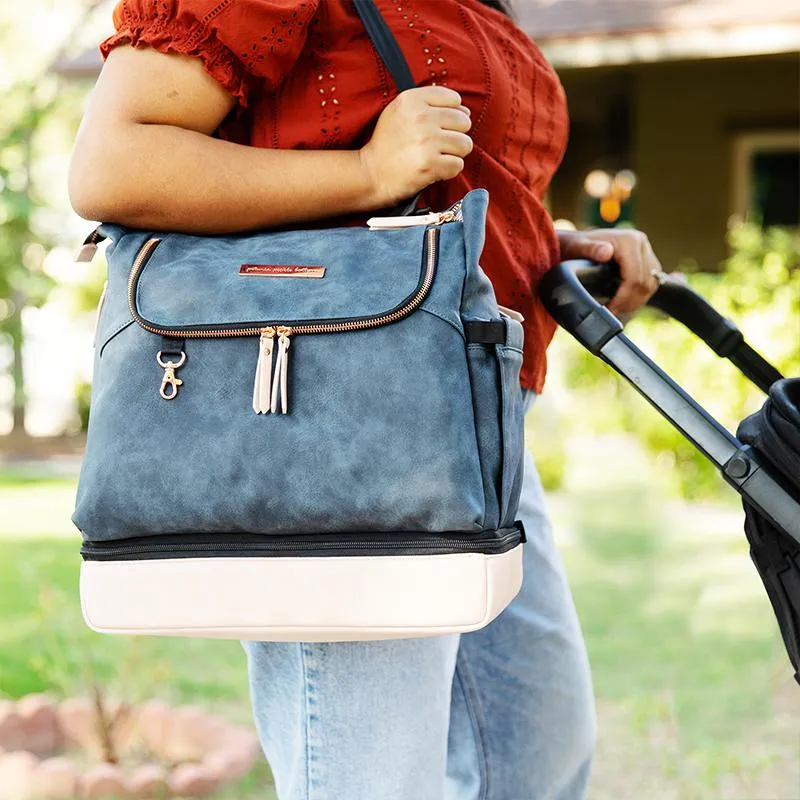 Convertible Tote Backpack Pivot Pack in Indigo Blush