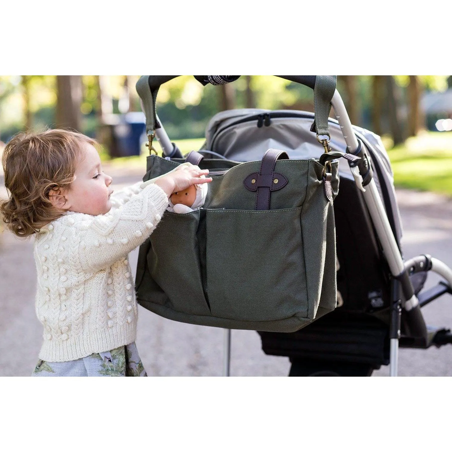 Emerson Diaper Tote - Black