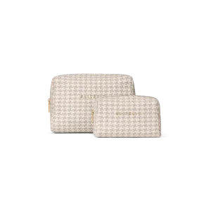 Fab Seventies - Natural Houndstooth - Beauty Set