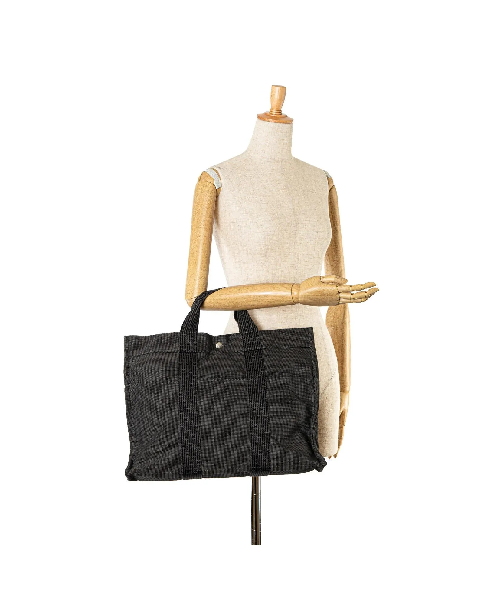 Herline Canvas Tote with Multiple Pockets