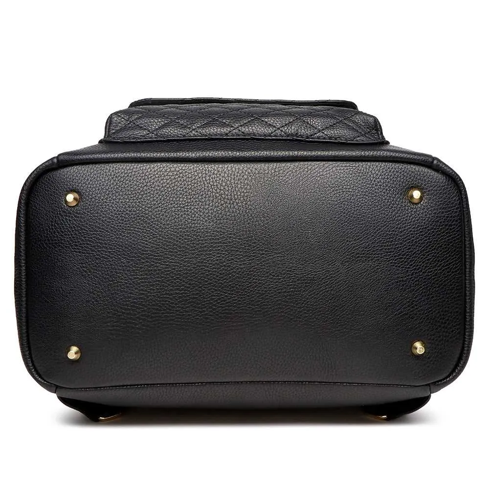 IMPERFECT Petit Monaco Diaper Bag | Ebony Black