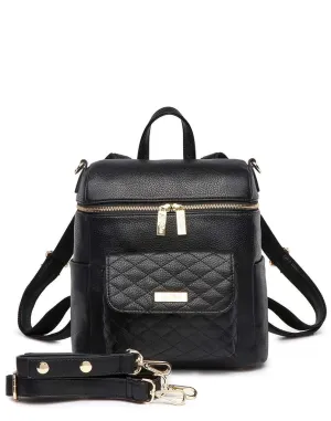 IMPERFECT Petit Monaco Diaper Bag | Ebony Black