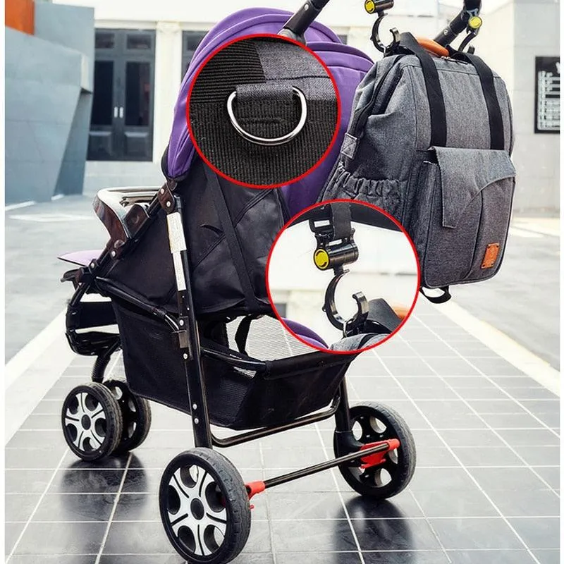Large Capacity Waterproof Baby Diaper Backpack