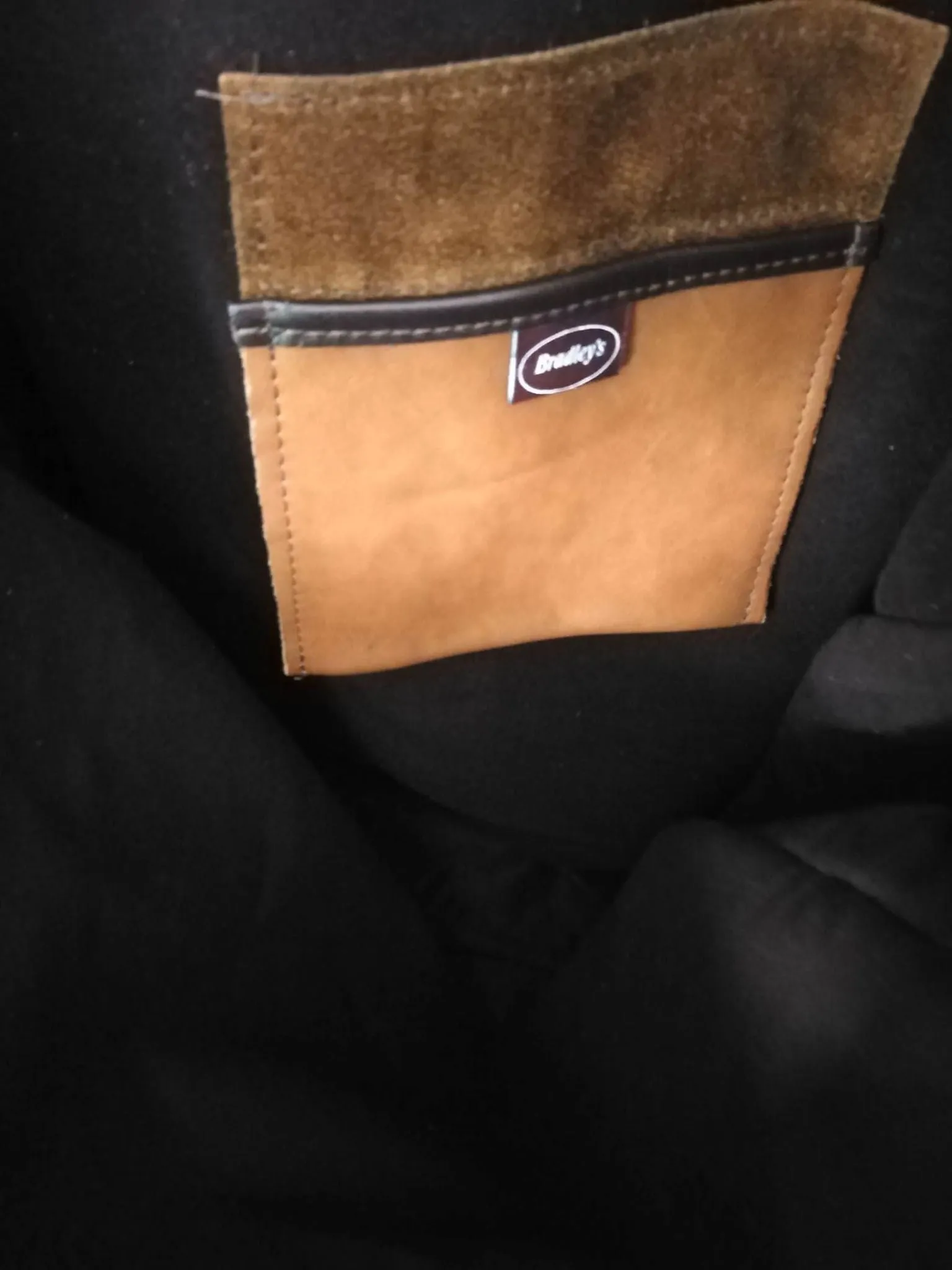 Large Grain Leather Weekender