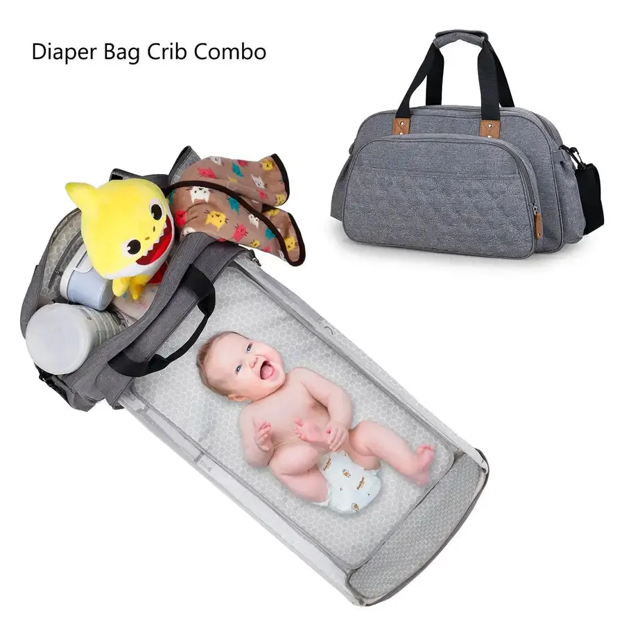 Little Story Bed in a Bag Quilted (Grey)