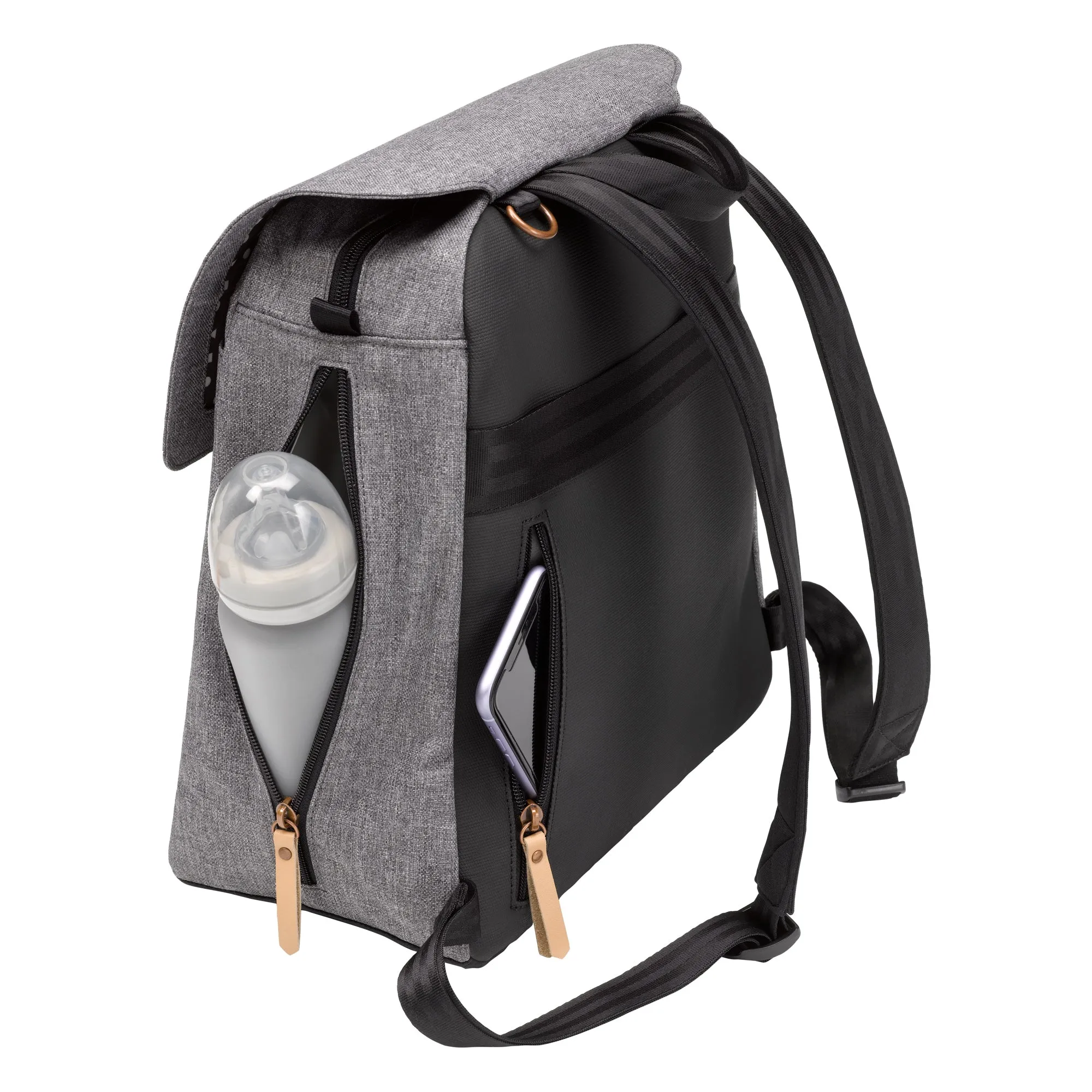 Meta Backpack in Graphite/Black