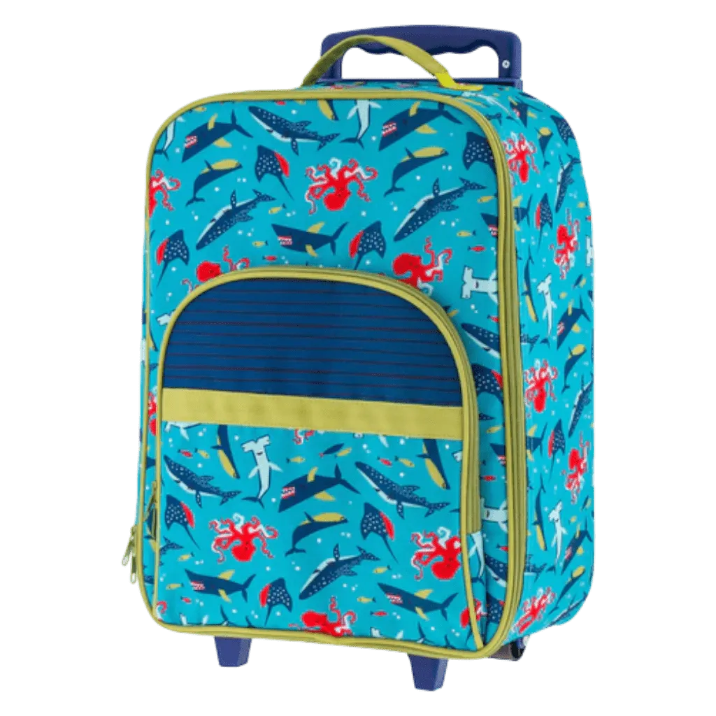Ocean Print Personalised Luggage Bags