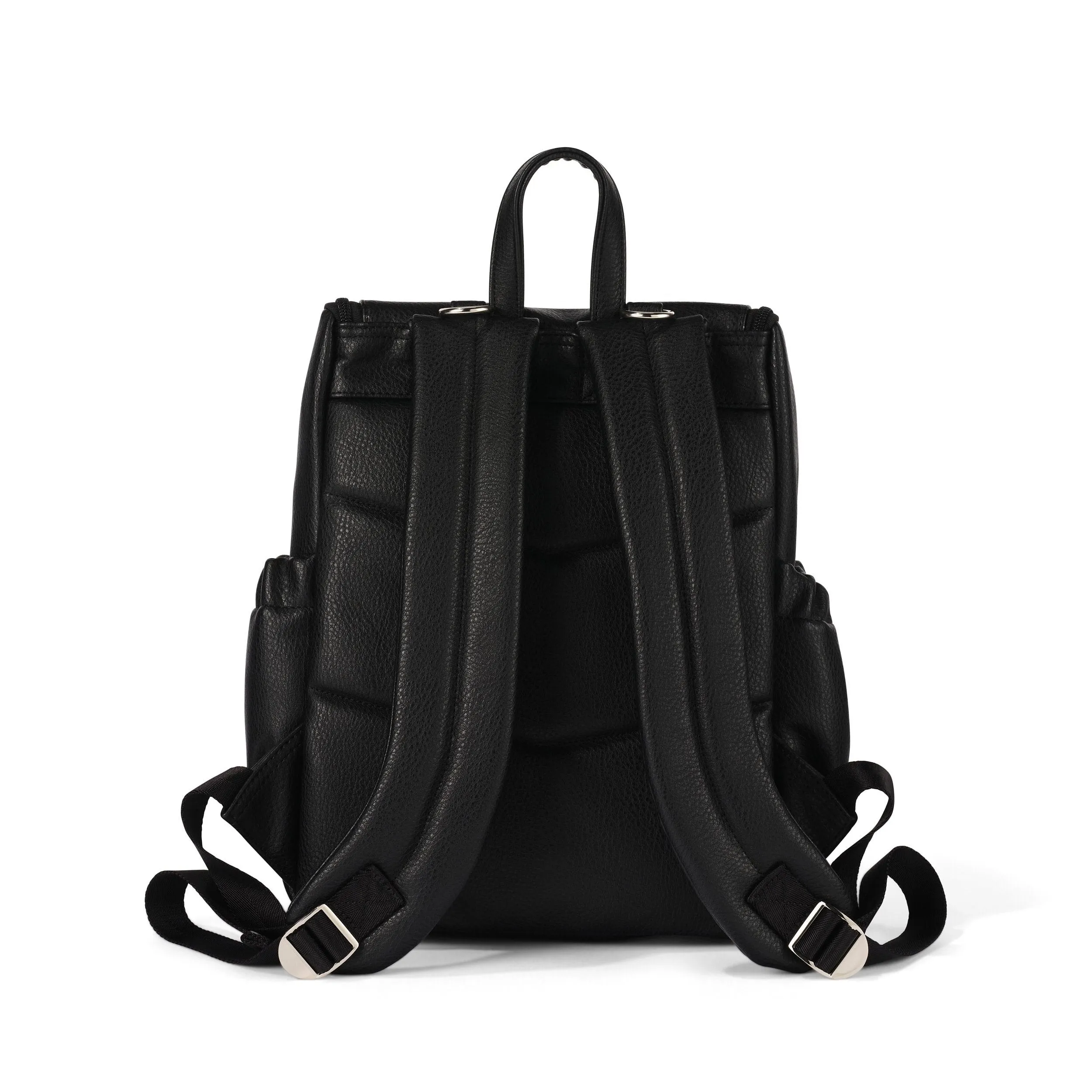 Oioi Mini Signature Backpack - Black Vegan Leather
