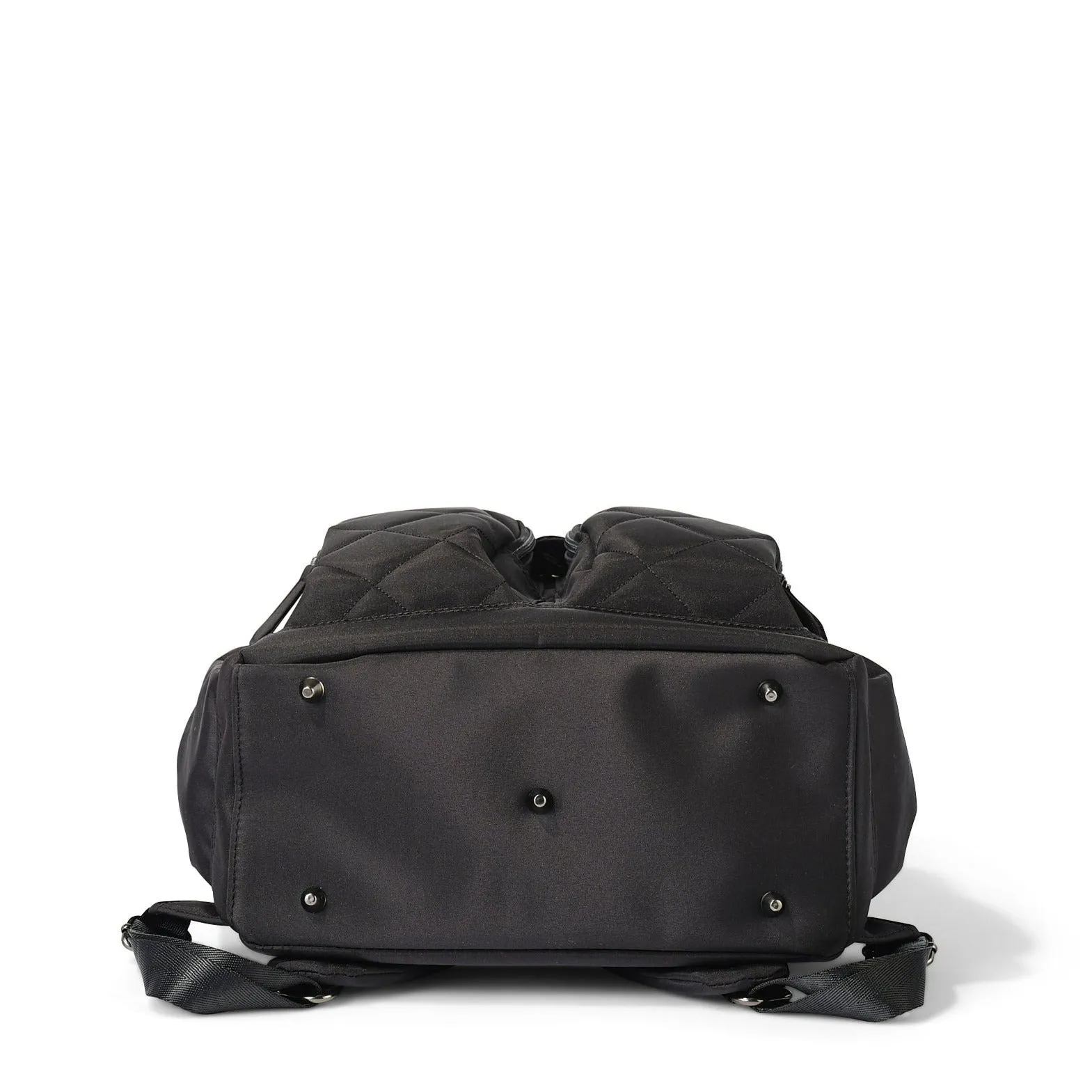 Oioi Signature Diaper Backpack - Black Diamond Quilt