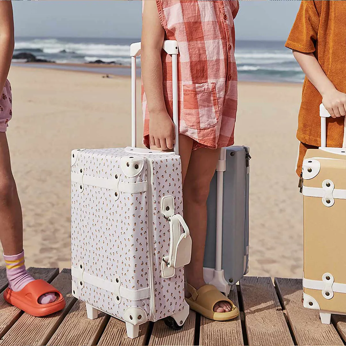Olli Ella See Ya Suitcase - Leafed Mushroom