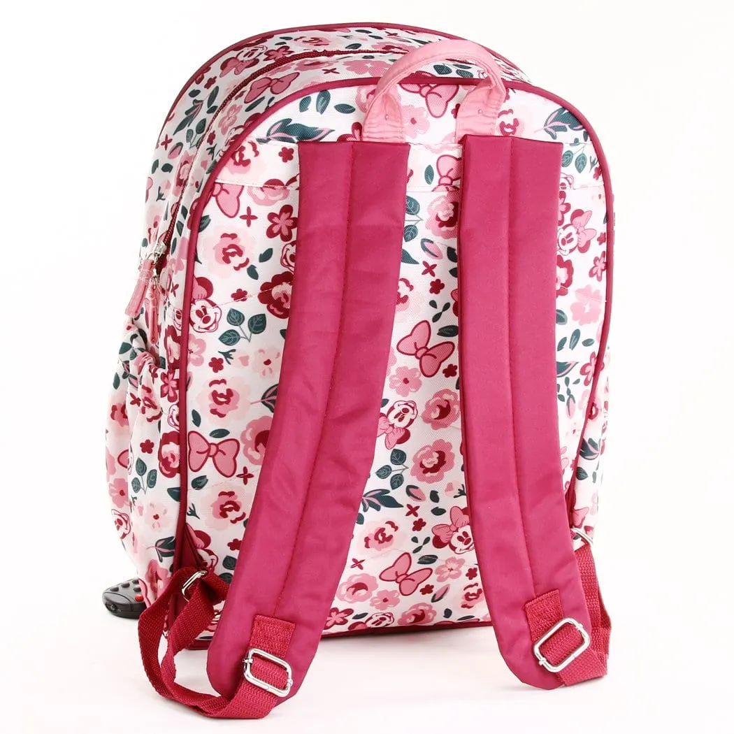 Personalized Embroidered Disney On-The-Go Mommy Backpack - Minnie Mouse