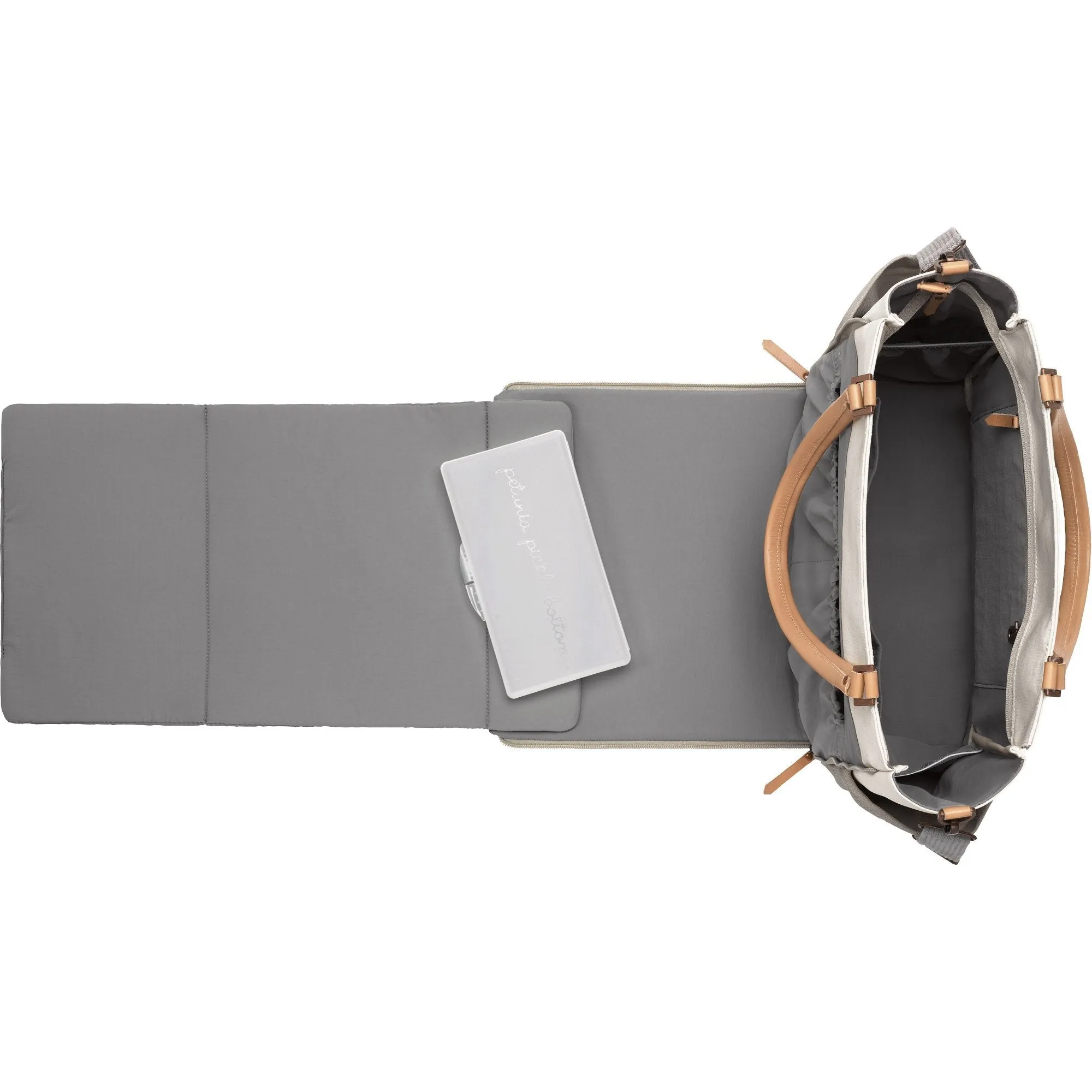 Petunia Pickle Bottom Downtown City Carryall - Birch/Stone