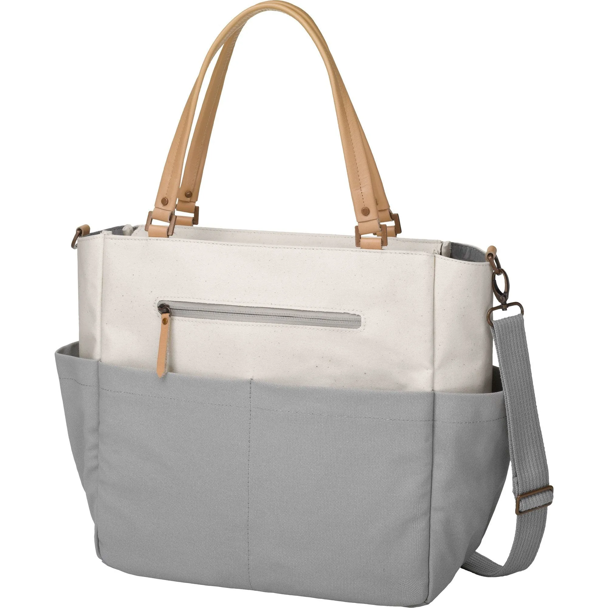 Petunia Pickle Bottom Downtown City Carryall - Birch/Stone