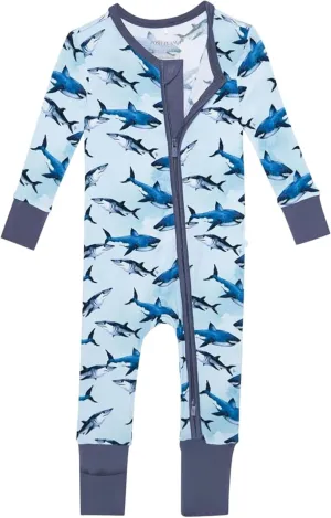 Posh Peanut Convertible Baby Sleepers - Boys Footless Baby Pajamas with 2 Way Zipper for Easy Diaper Changes
