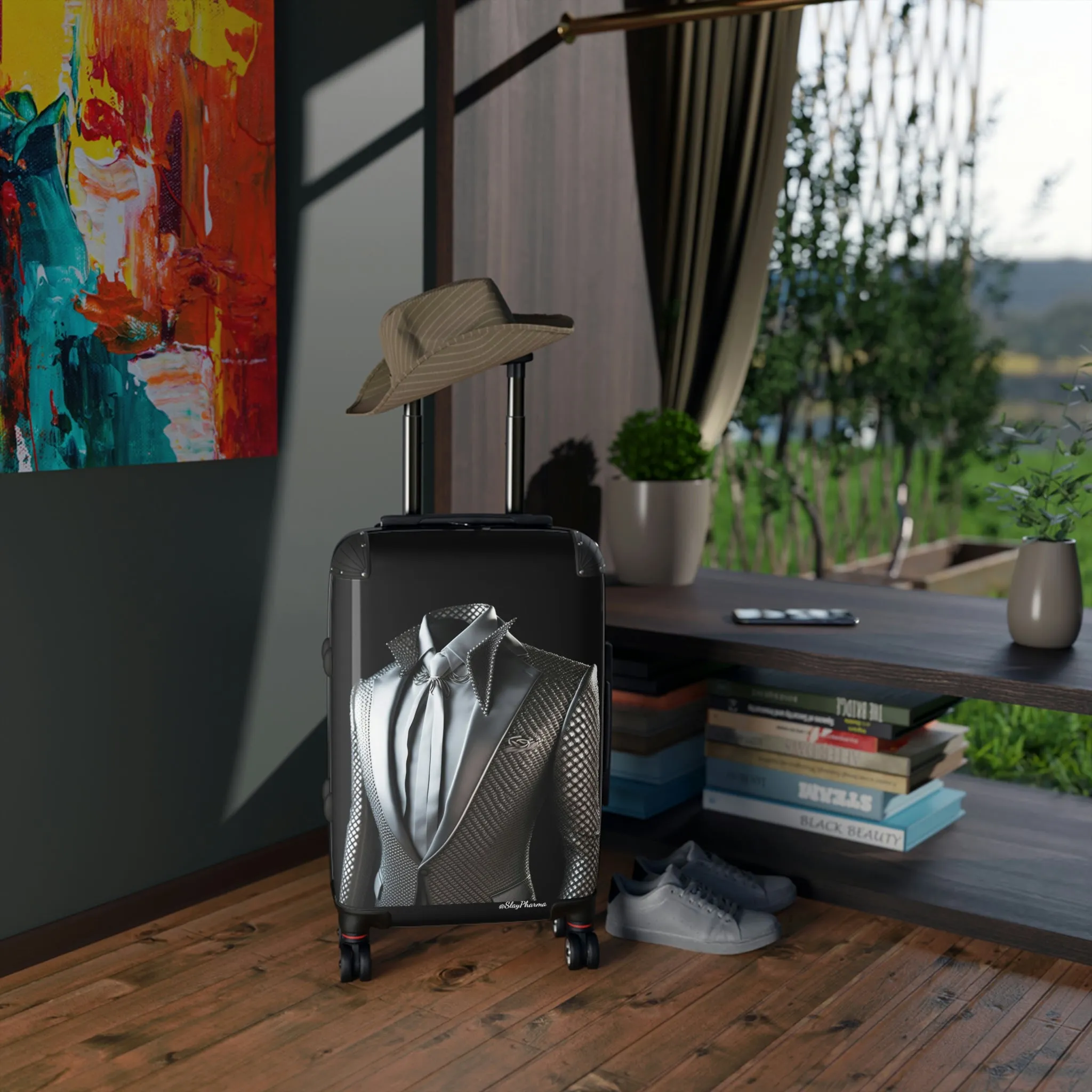 "Metalic Suit-Case"
