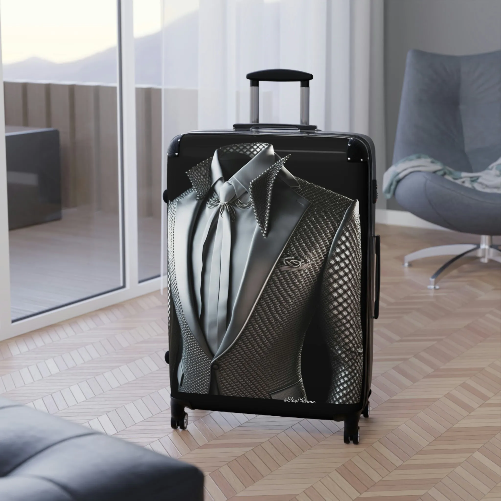 "Metalic Suit-Case"