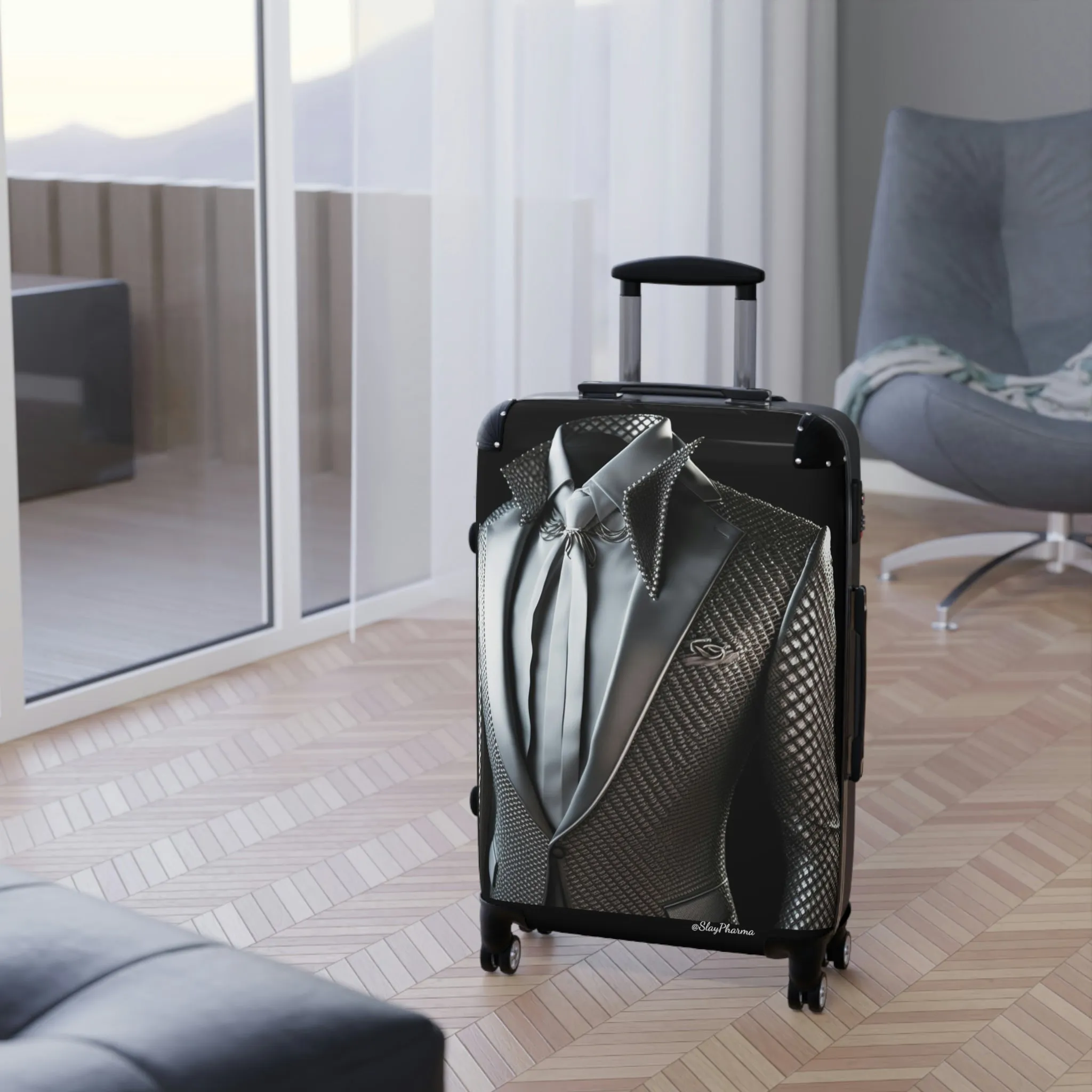 "Metalic Suit-Case"