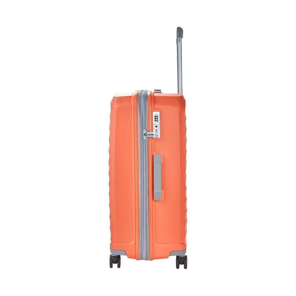 Rock Sunwave 66cm Medium Expander Hardsided Luggage - Peach