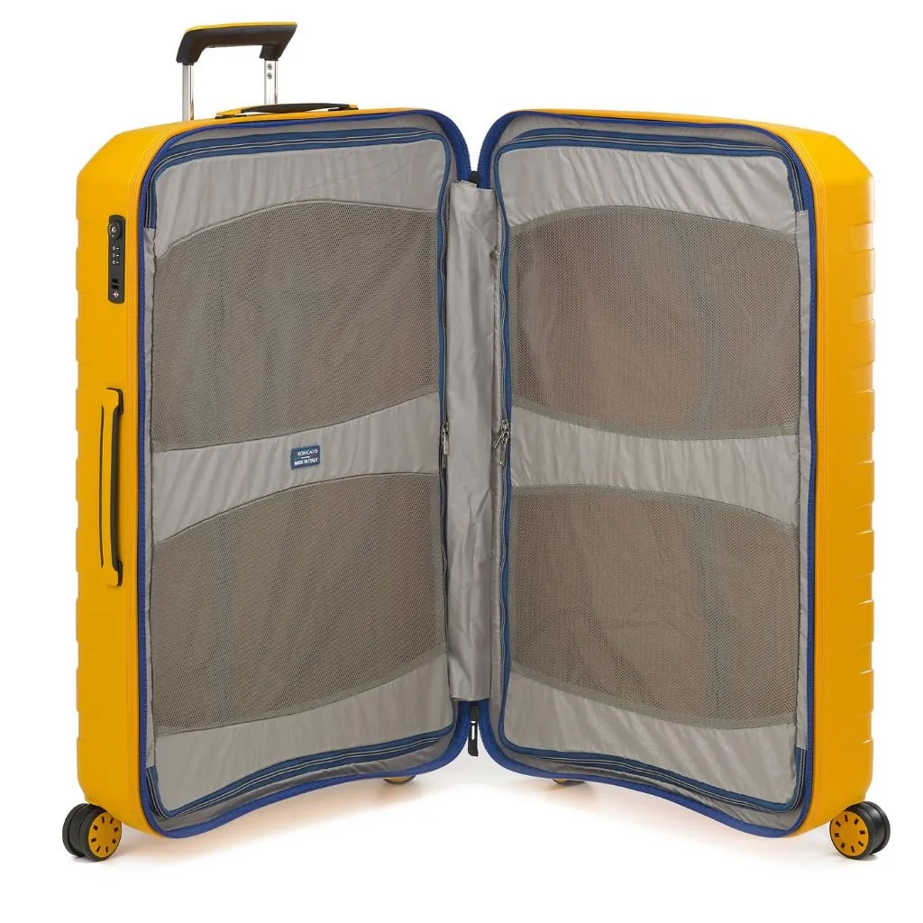 Roncato Box Young Hardsided Spinner Suitcase Duo Set Mustard