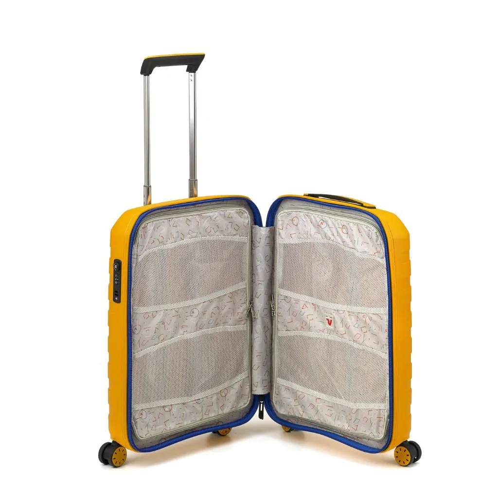 Roncato Box Young Hardsided Spinner Suitcase Duo Set Mustard