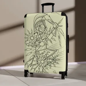 Round Bustle Suitcases