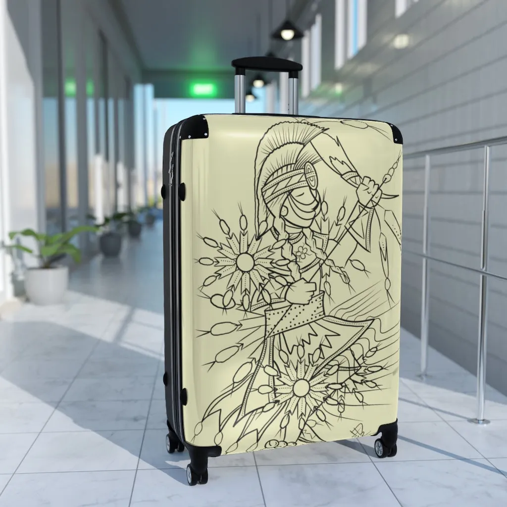 Round Bustle Suitcases