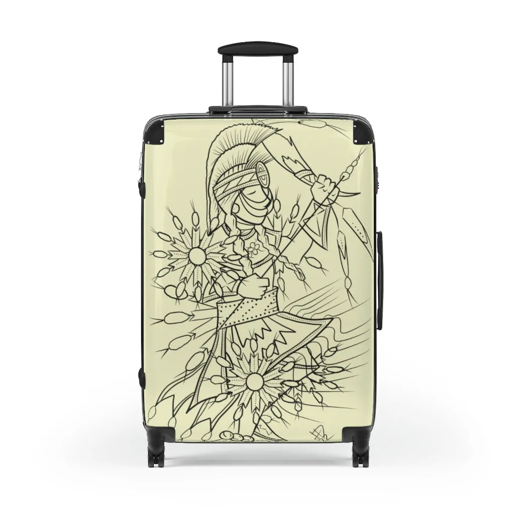 Round Bustle Suitcases