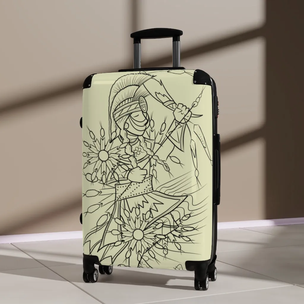 Round Bustle Suitcases