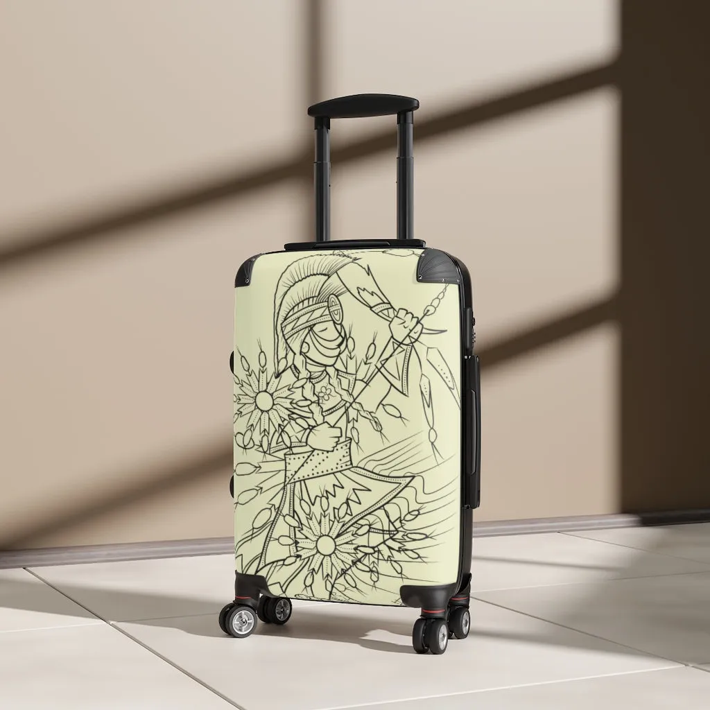 Round Bustle Suitcases