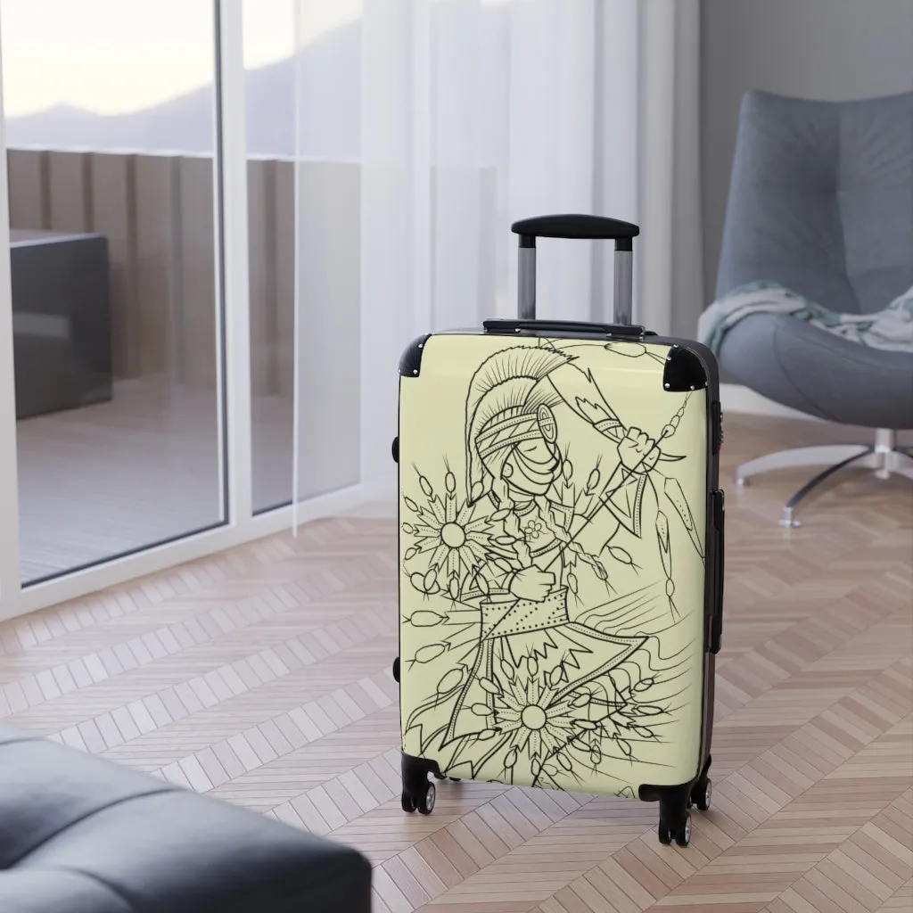 Round Bustle Suitcases