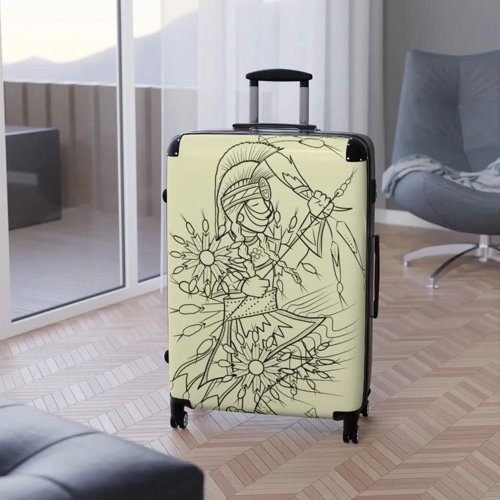 Round Bustle Suitcases