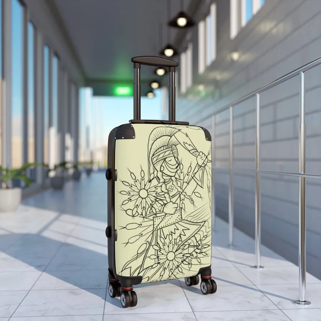 Round Bustle Suitcases