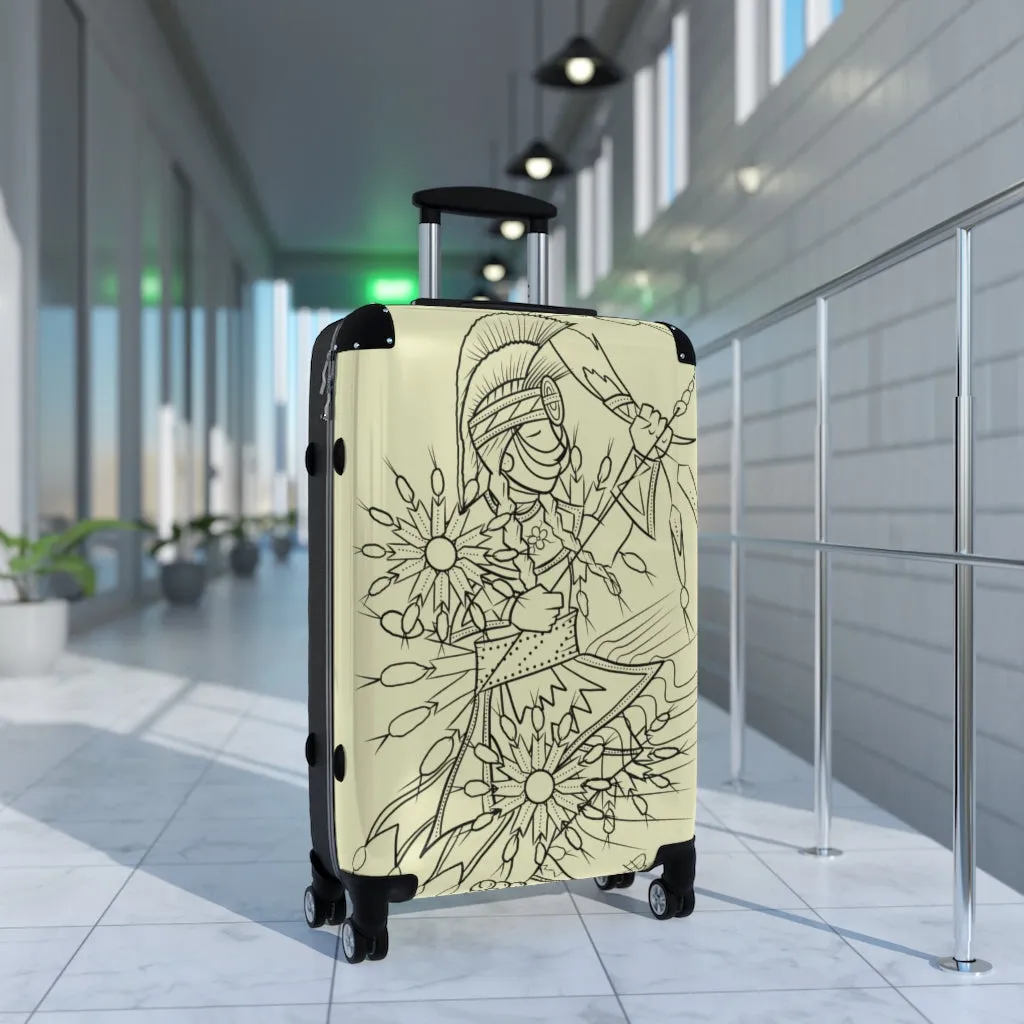 Round Bustle Suitcases
