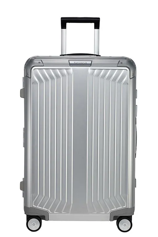 Samsonite - Lite Box ALU 76cm Large 4 Wheel Hard Suitcase - Aluminium
