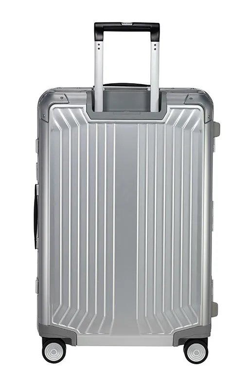 Samsonite - Lite Box ALU 76cm Large 4 Wheel Hard Suitcase - Aluminium