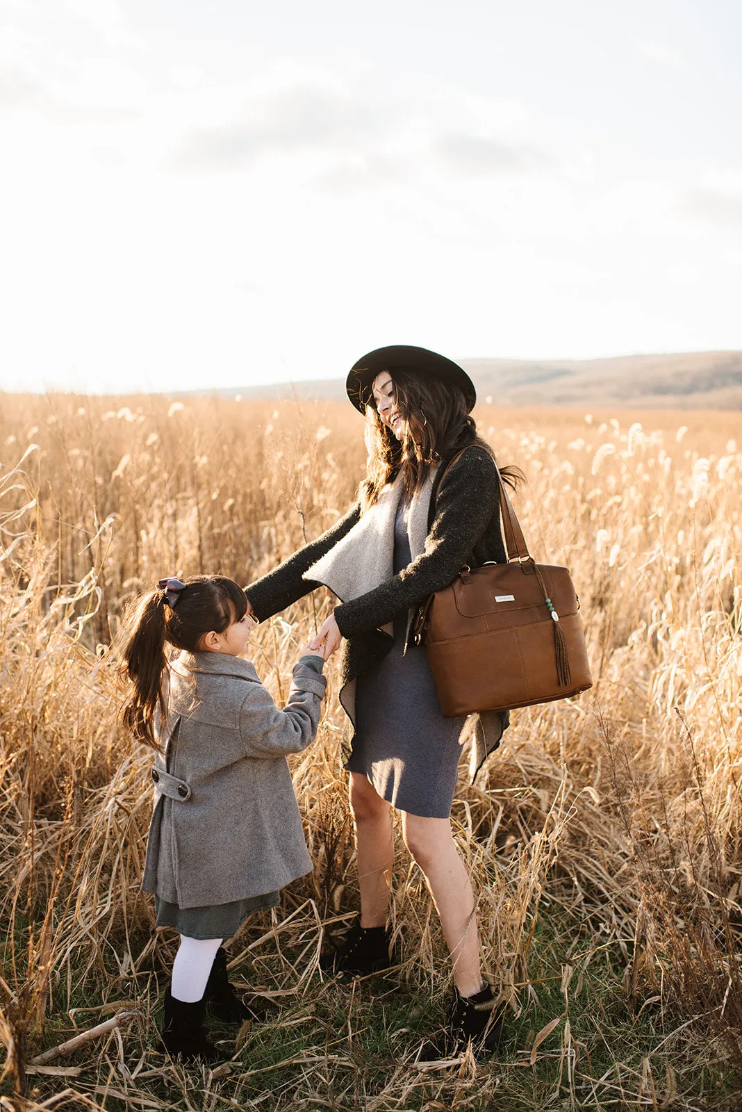 Shaylee Baby Tote (Leather)