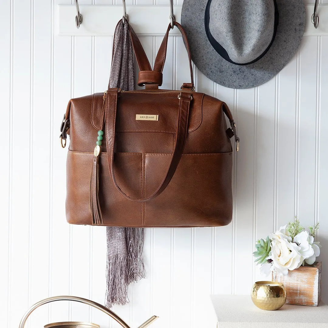 Shaylee Baby Tote (Leather)