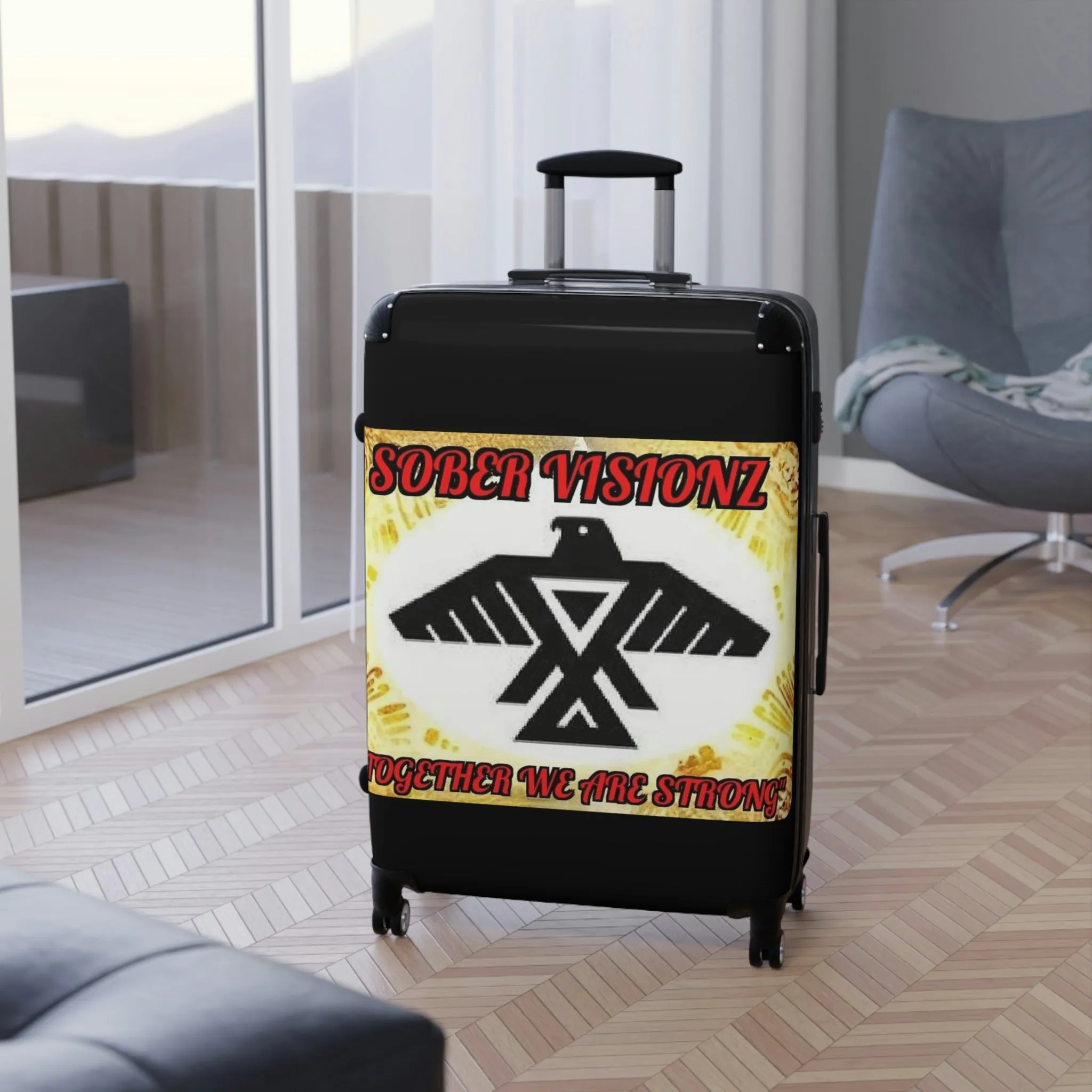 Sober Visionz Suitcase