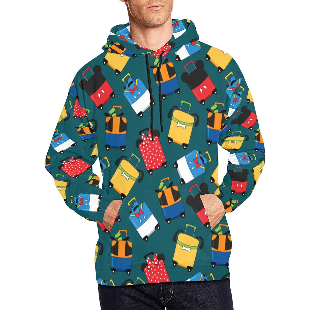 Suitcases Hoodie for Men
