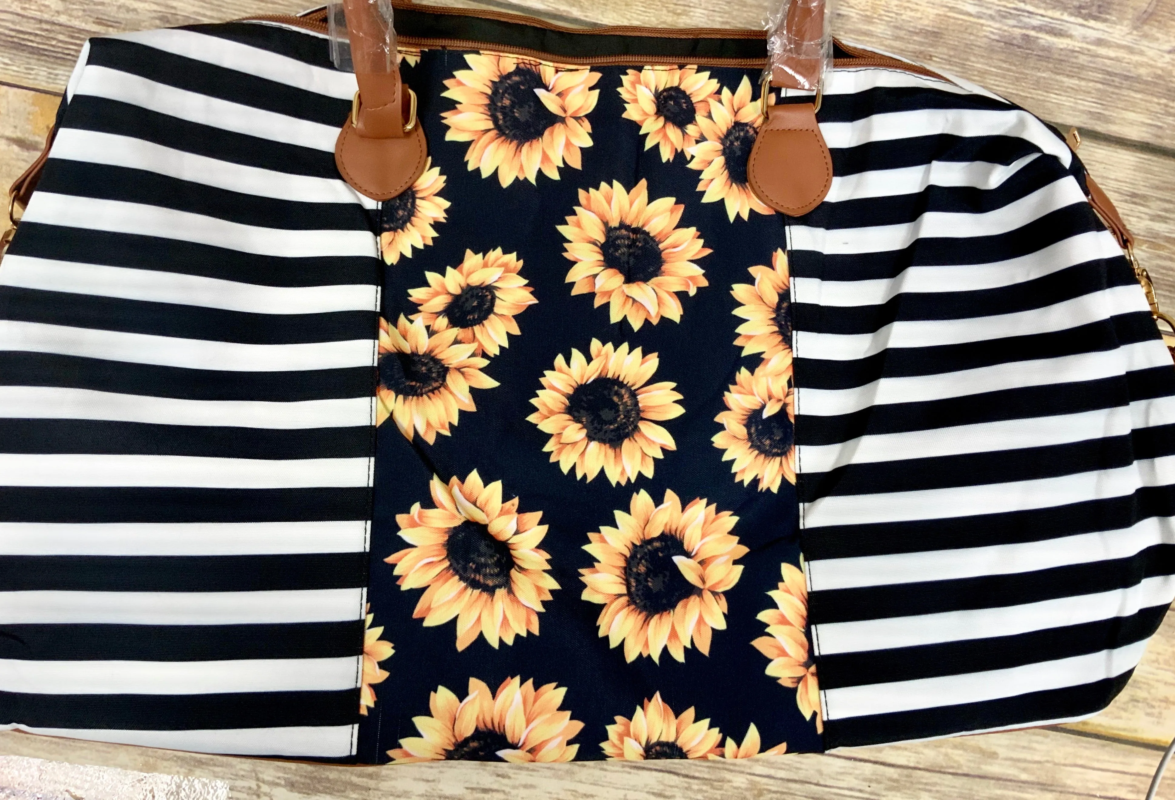 Sunflower Stripes and Leopard Weekender Collection