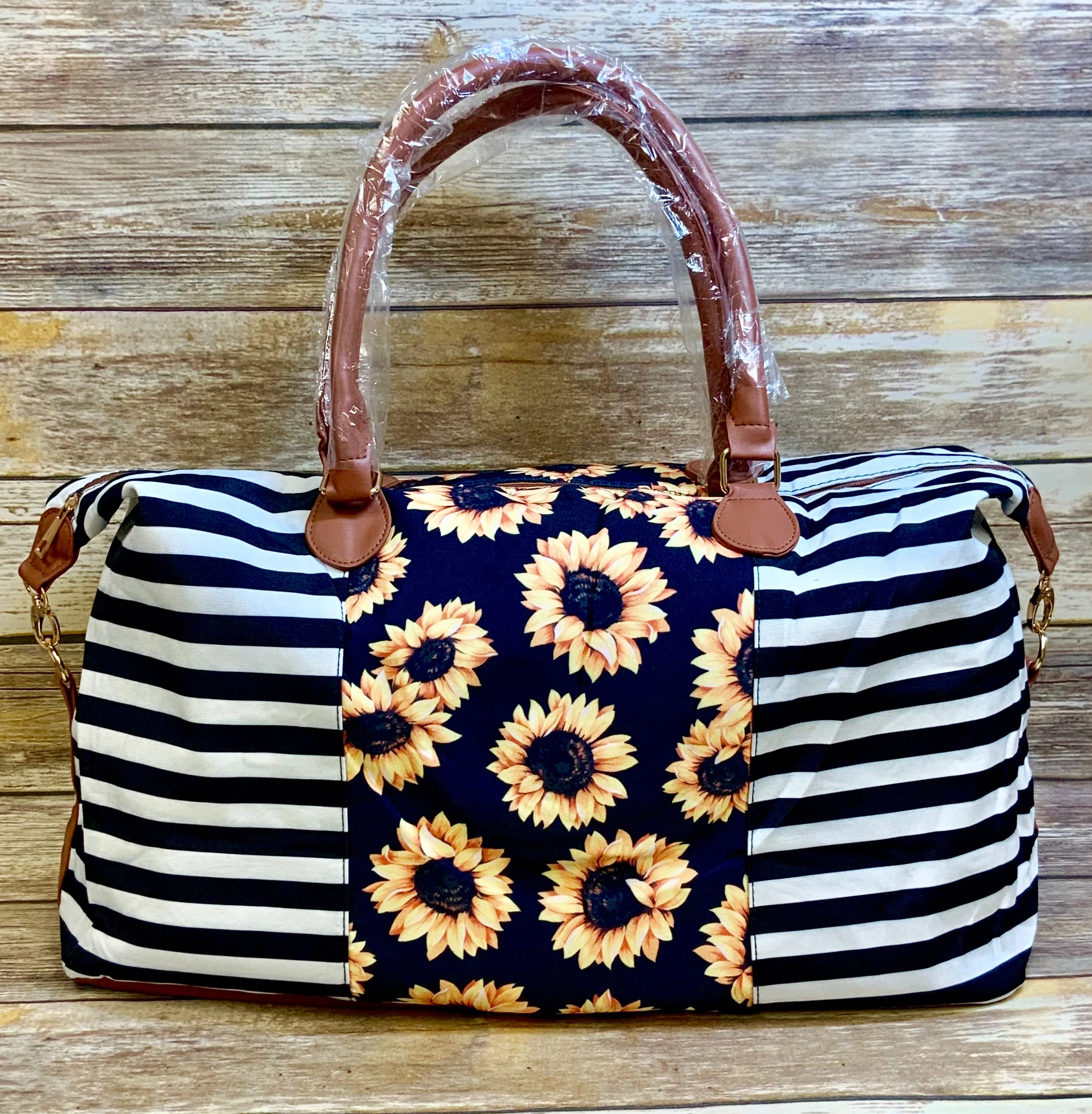 Sunflower Stripes and Leopard Weekender Collection
